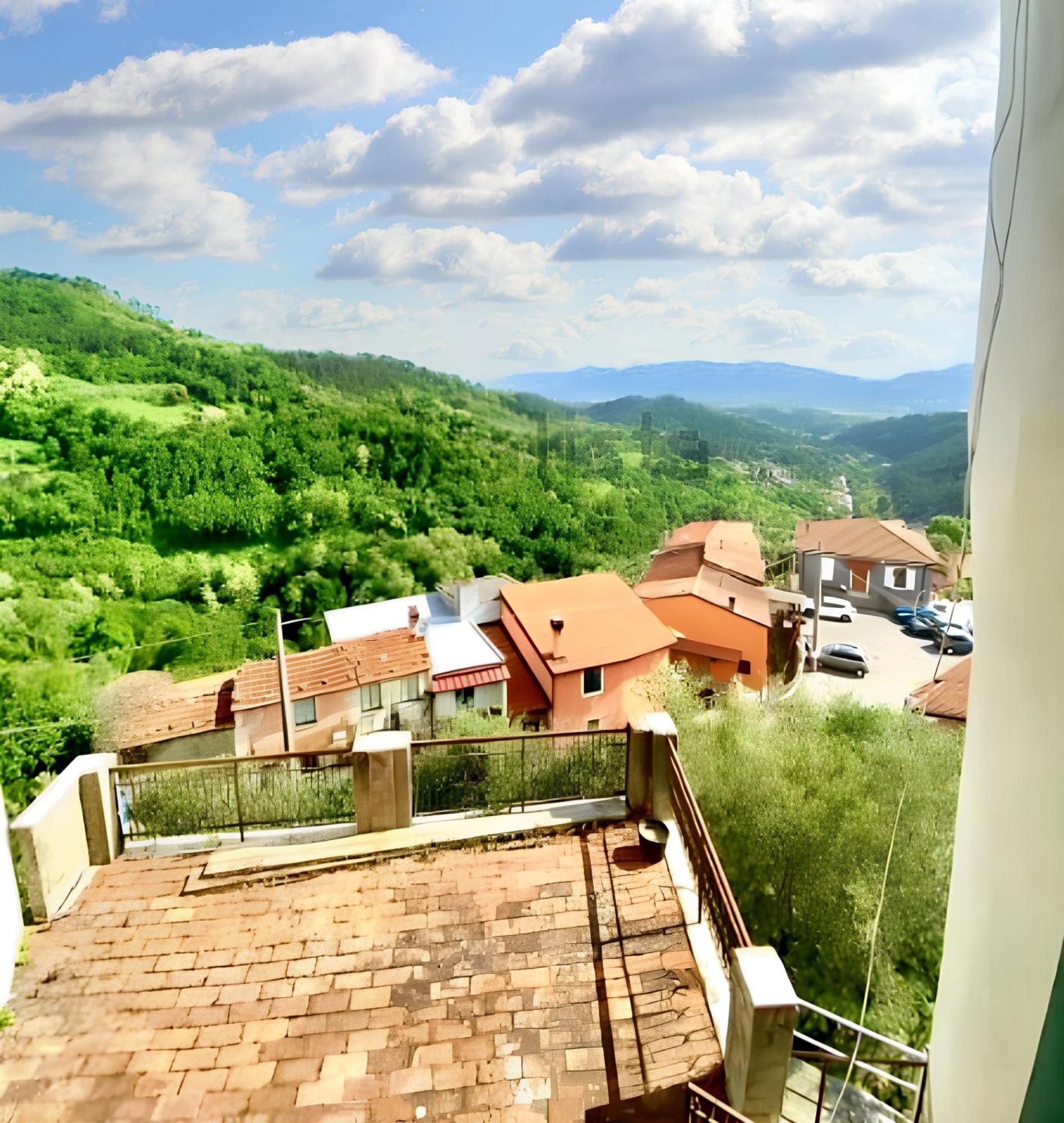 Comfortable Apartment With Sea View In Falcinello Zewnętrze zdjęcie